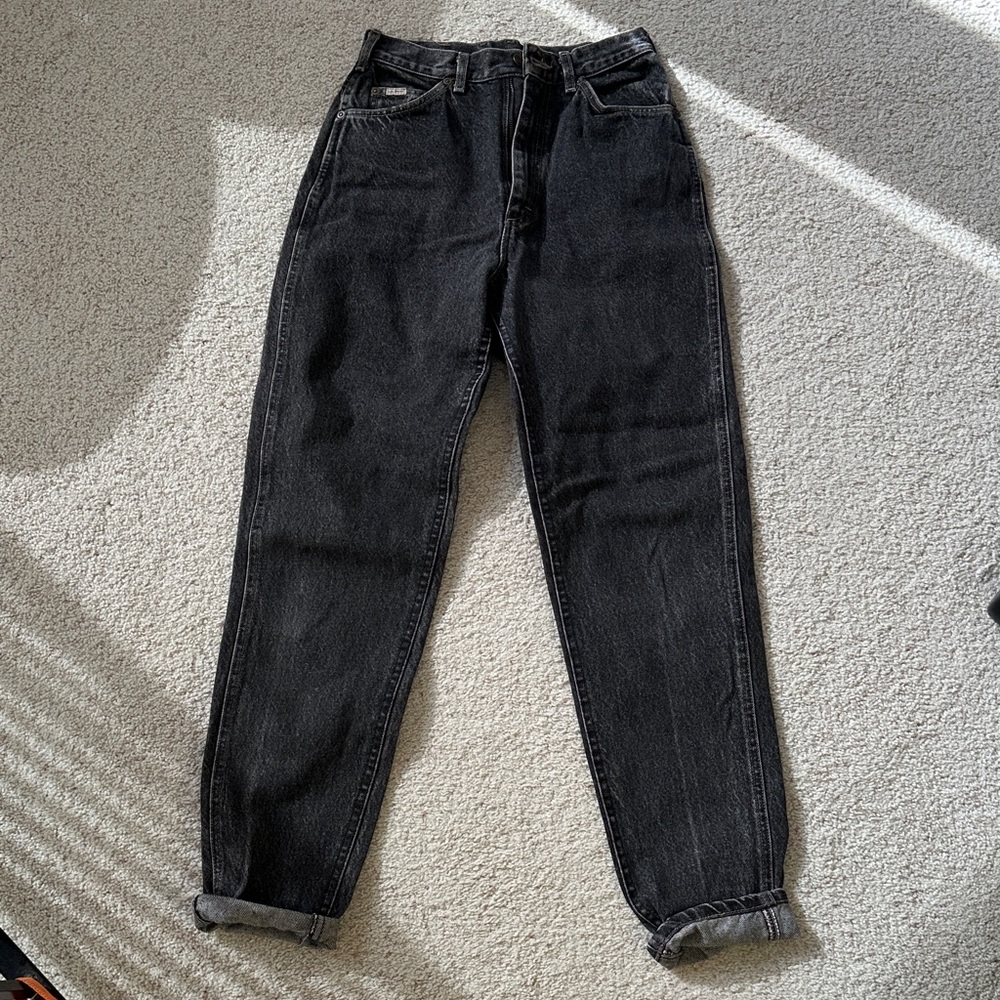 L.L. Bean High Rise Black Women's Jeans